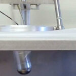 Prueba de resistencia Dart Drop de bolsa de basura de plástico.