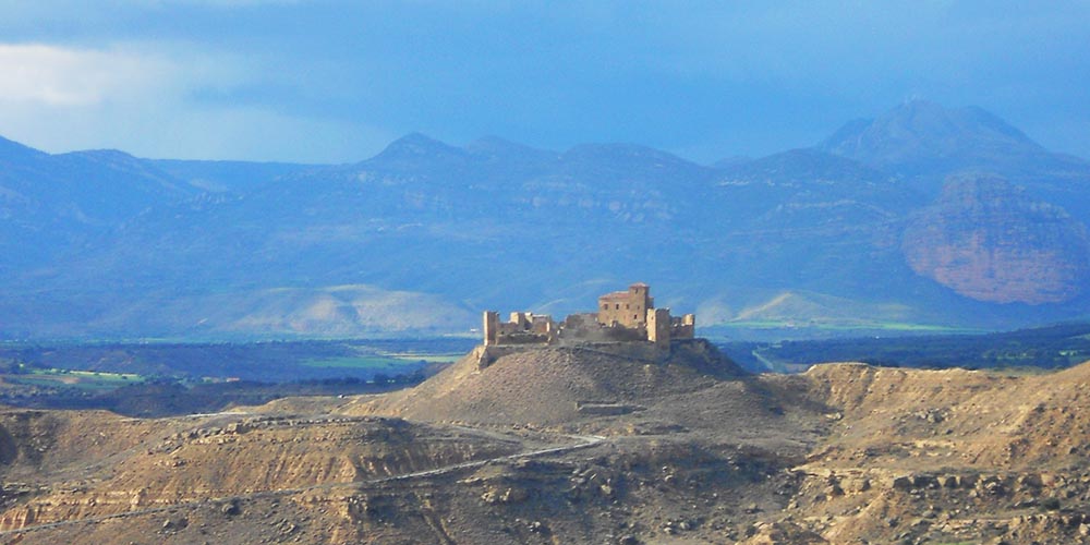 Castillo de Tierz, Huesca.