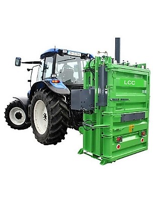 prensa compactadora para residuos agrícolas